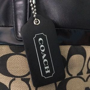 Coach Signature Coach Tote - LARGE